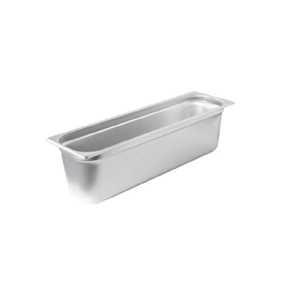 CAC China STPHL-25-6 1/2-size Long Anti-jam Steam Pan Stainless Steel 25 Gauge