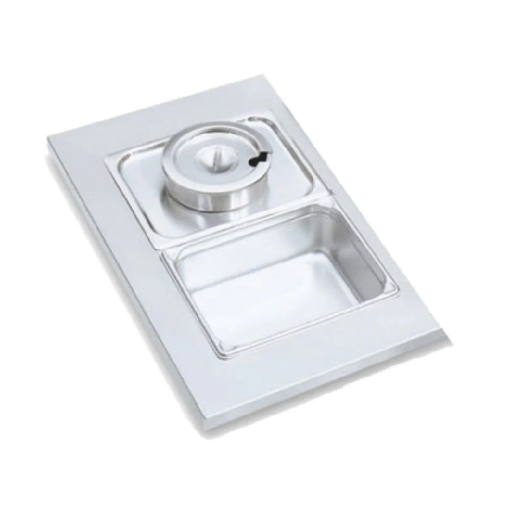 Vollrath 19198 10 Inch Adaptor Plate With 8-3/8 Inch Hole Stainless Steel Vollrath 19198 10 Inch Adaptor Plate With 8-3/8 Inch Hole Stainless Steel