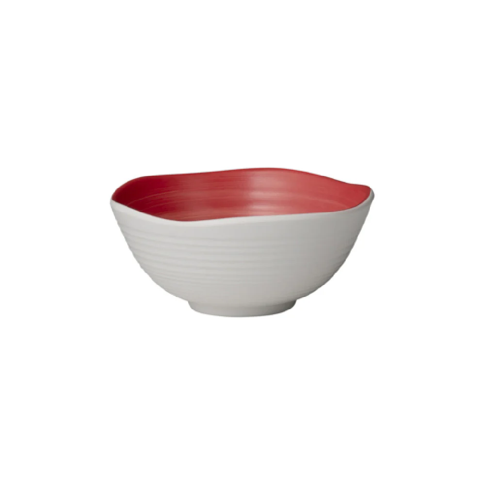 Steelite 7125TM069 5.0 Oz Bowl Round Melamine Coral - 2 Dozen Packs
