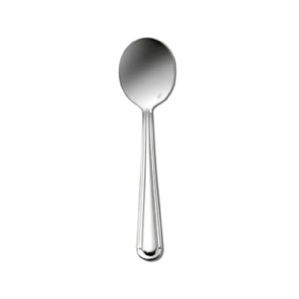 1880 Hospitality T031SRBF 6-1/2 Inch Soup Spoon Round Bowl Arched Handle 18/10 Stainless Steel