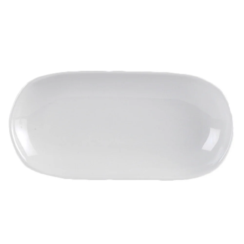 Steelite 11070577 10 Inch Oval Taster Tray with Alumina Vitrified China Steelite 11070577 10 Inch Oval Taster Tray with Alumina Vitrified China