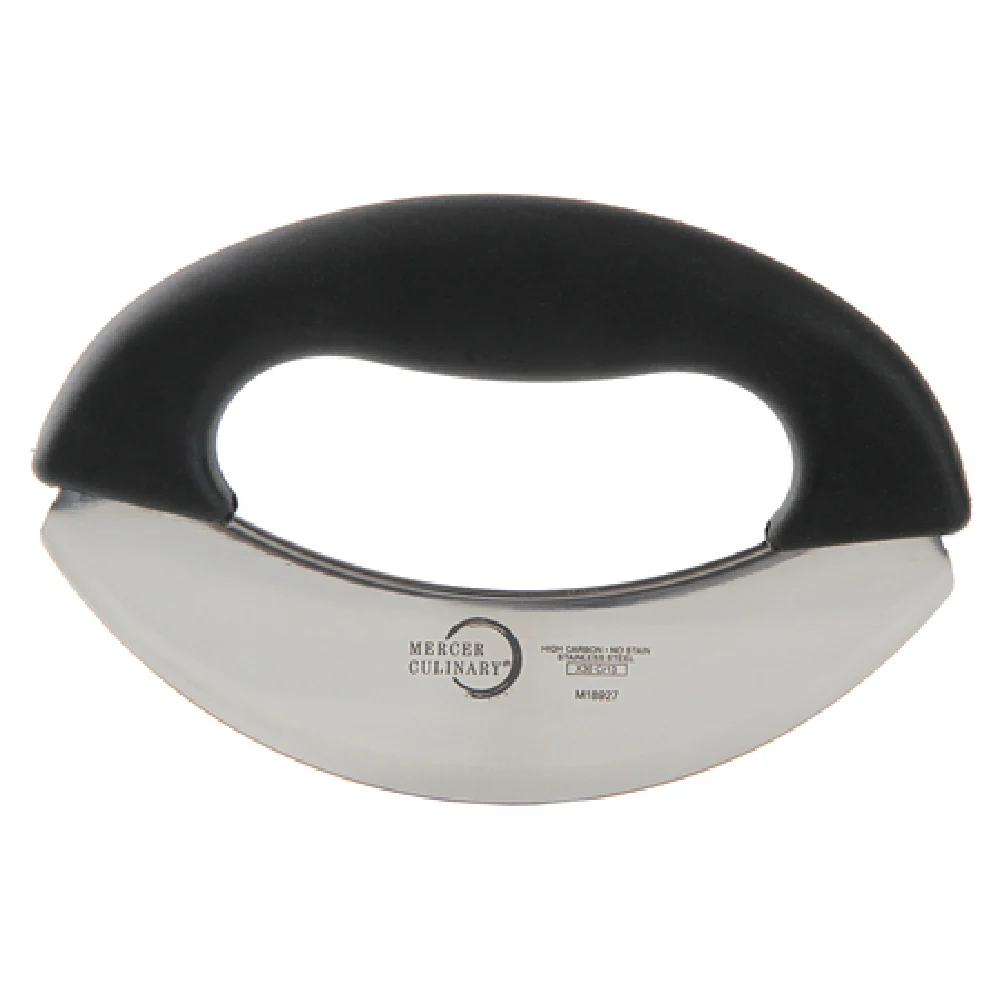 Mercer Culinary M18927 7 Inch Knife Rocker Mincing Japanese High Carbon Steel with Ergonomic Handle