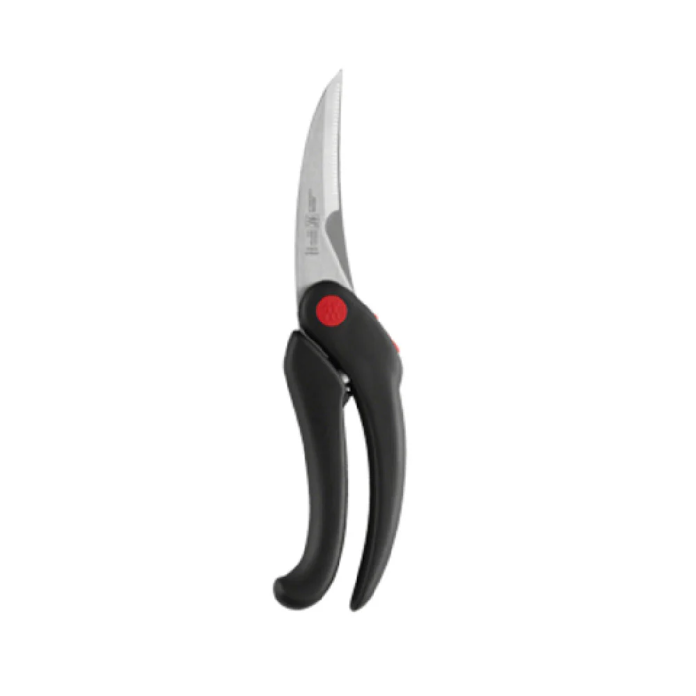 Zwilling 42914-001 11-1/2 Inch Serrated Blade Poultry Shears Plastic Black