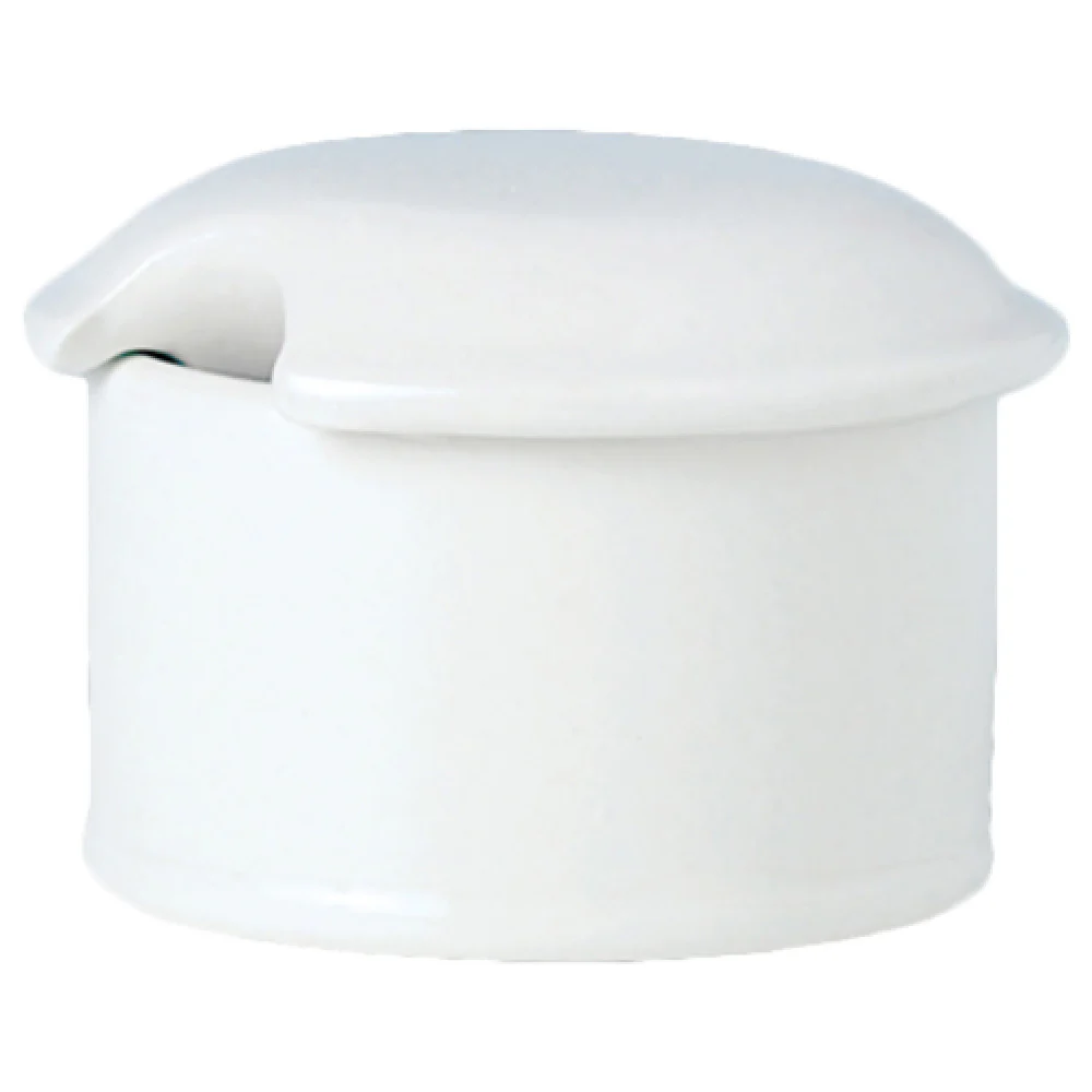 Steelite 11010498 1-1/2 Oz Mustard Dipper Pot Base Without Lid Ceramic White