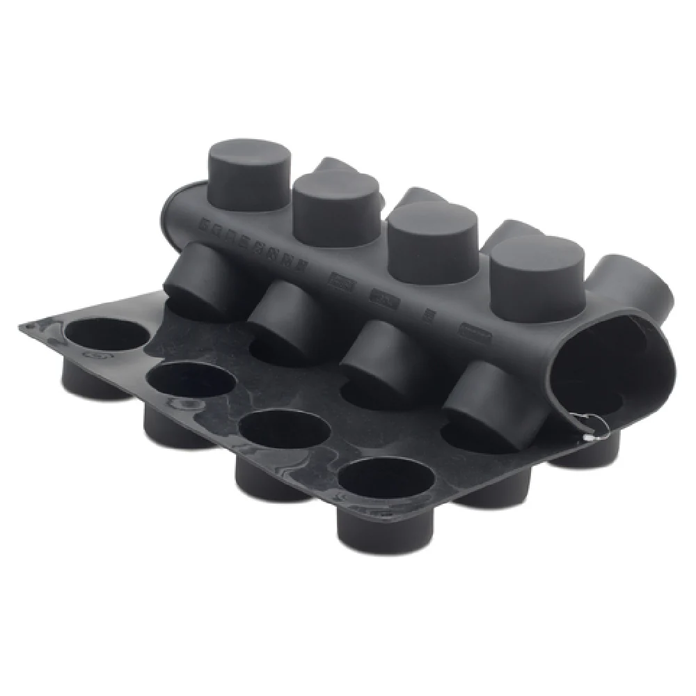 JB Prince M619 A 23-1/2 Inch Pavoni Pavoflex Mold Non-Stick Silicone Black