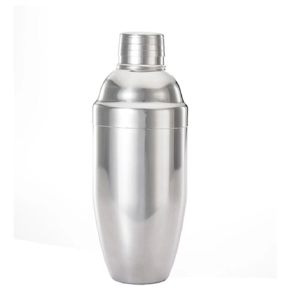 Mercer Culinary M37039 24 Oz Bar Cocktail Shaker 3 Piece with Stainless Steel