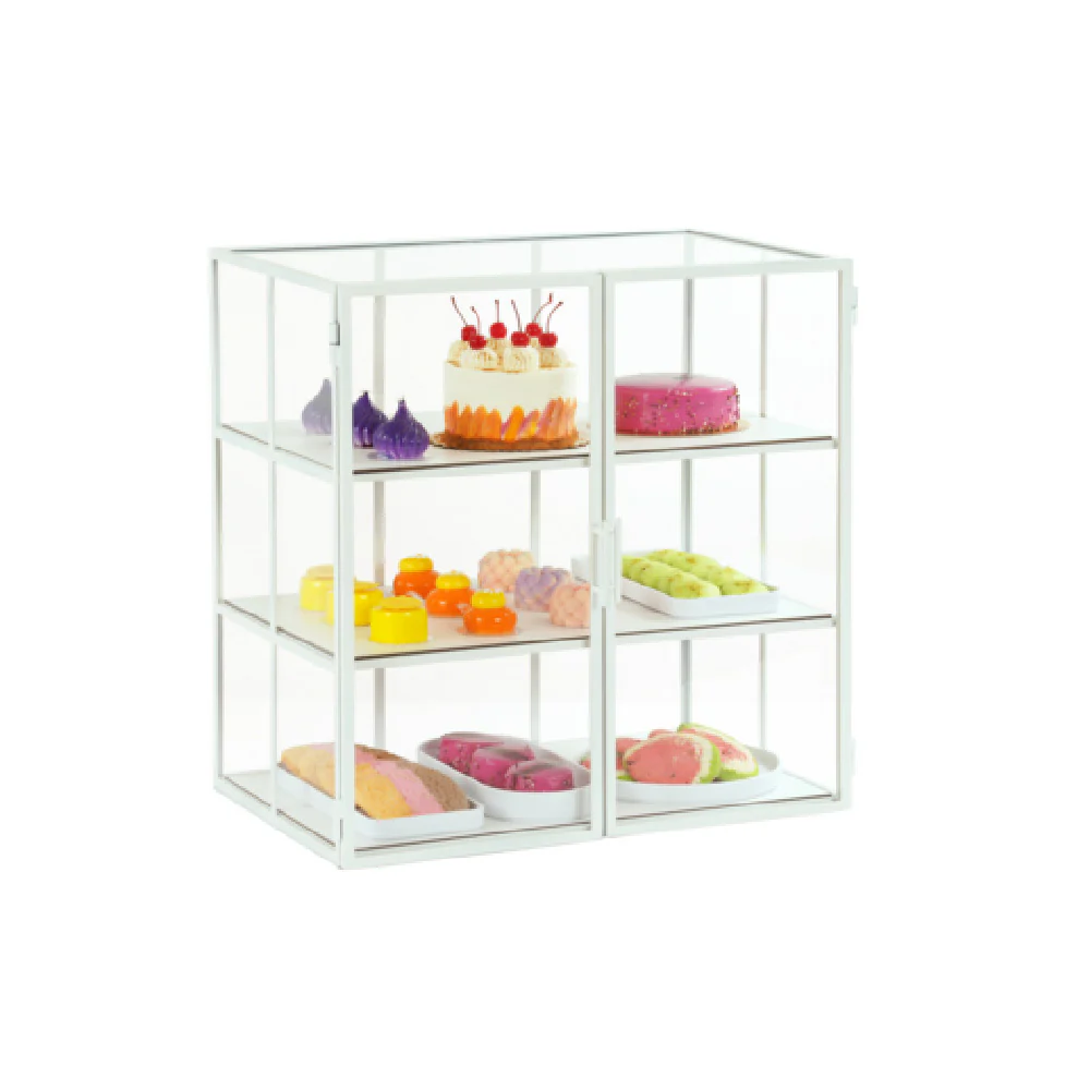 Cal Mil 22116-15 26 Inch Wide Acrylic Countertop Display Case with 3 Tiers Cal Mil 22116-15 26 Inch Wide Acrylic Countertop Display Case with 3 Tiers