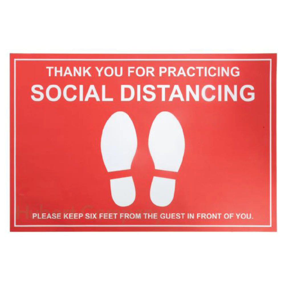 Hubert 90851 Floor Decal 