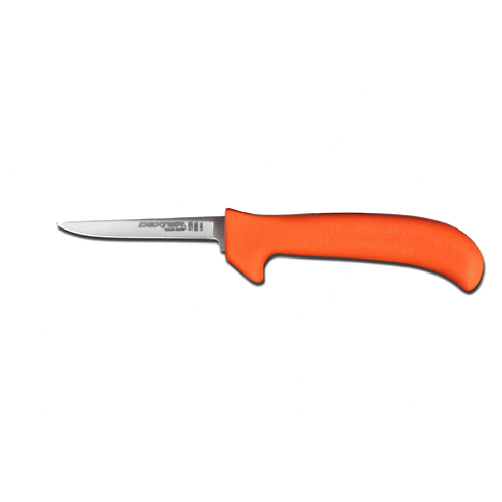 Dexter Russell EP153 3/4-3DP 3-3/4 Inch High Carbon Steel Boning Knife Orange Handle Dexter Russell EP153 3/4-3DP 3-3/4 Inch High Carbon Steel Boning Knife Orange Handle