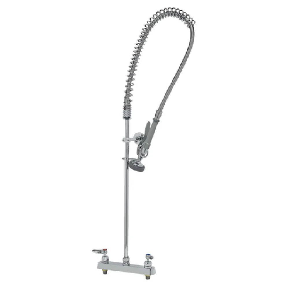 T&S Brass B-5120-CR-B EasyInstall Workboard Pre-Rinse Unit Deck Mount Mixing Faucet T&S Brass B-5120-CR-B EasyInstall Workboard Pre-Rinse Unit Deck Mount Mixing Faucet
