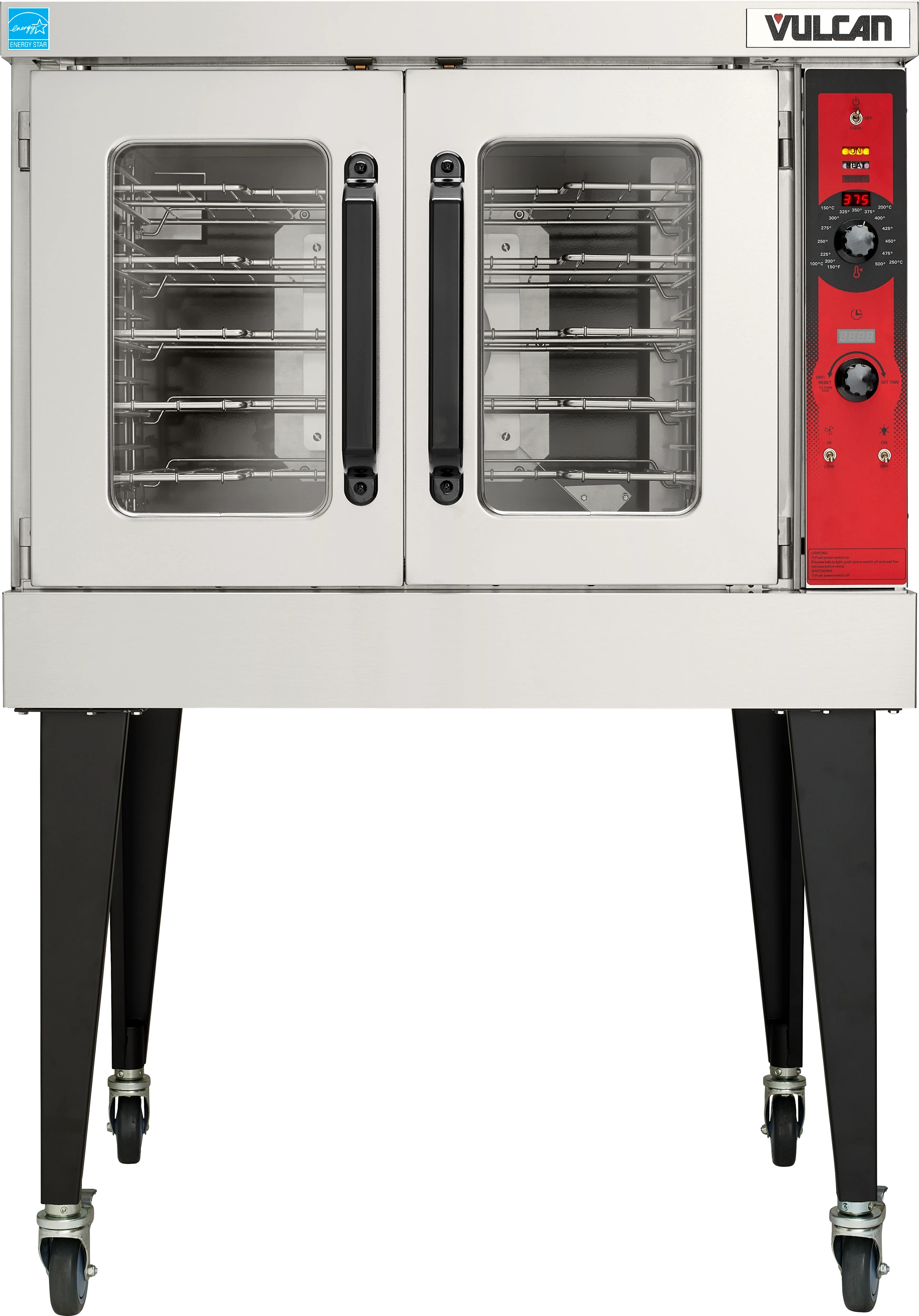 Vulcan VC5GD-QS-PLATINUM_LP 39 Inch Single-deck Gas Convection Oven with 50000 BTU Vulcan VC5GD-QS-PLATINUM_LP 39 Inch Single-deck Gas Convection Oven with 50000 BTU