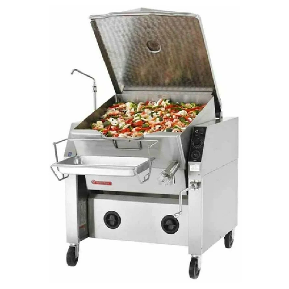 Market Forge 30P-STGM_LP 36 Inch Gas Tilting Skillet Stainless Steel with 93,000 BTU Market Forge 30P-STGM_LP 36 Inch Gas Tilting Skillet Stainless Steel with 93,000 BTU