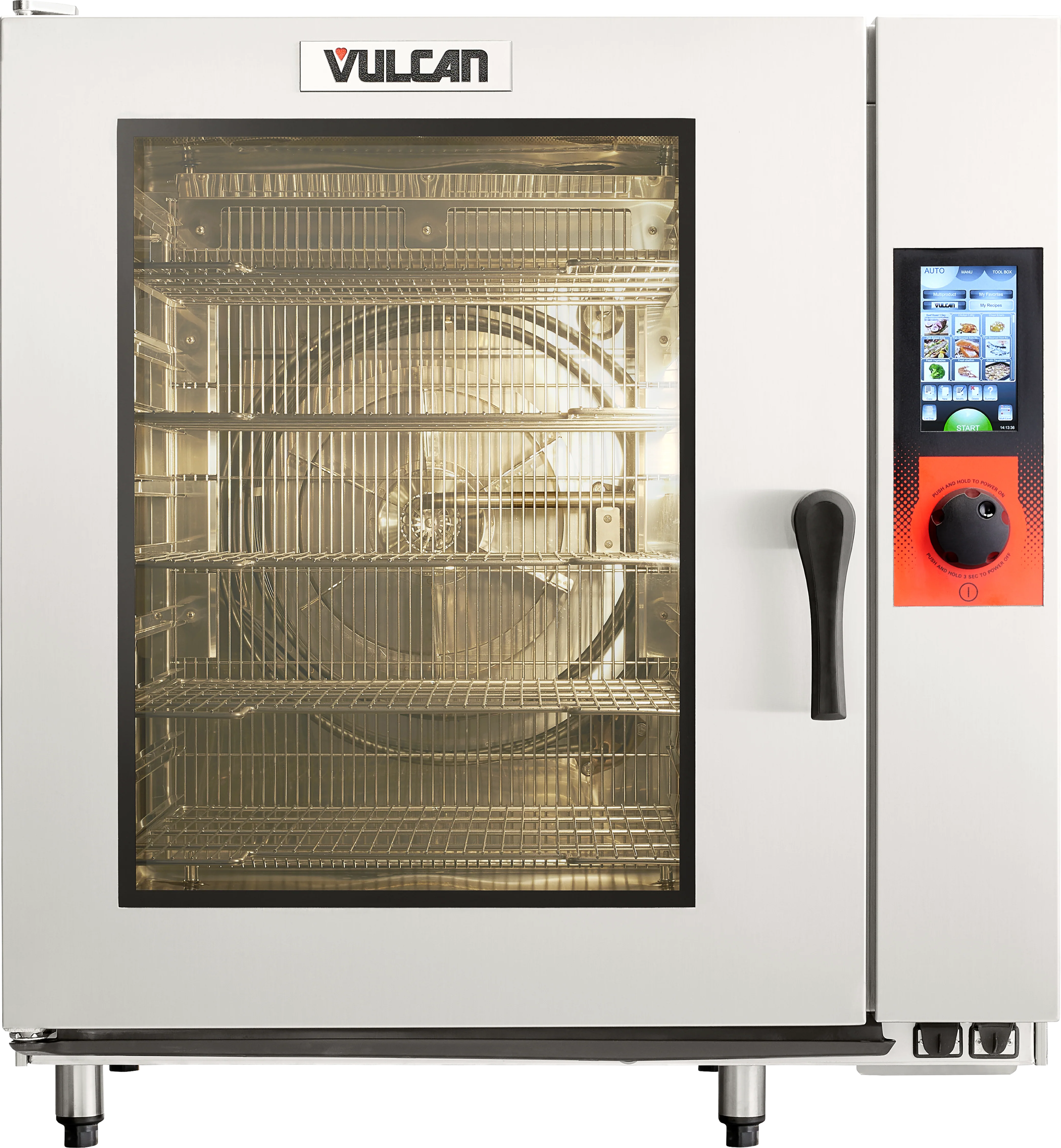 Vulcan TCM-102E-240 36 Inch Touch Combi Multi Electric Oven Boilerless
