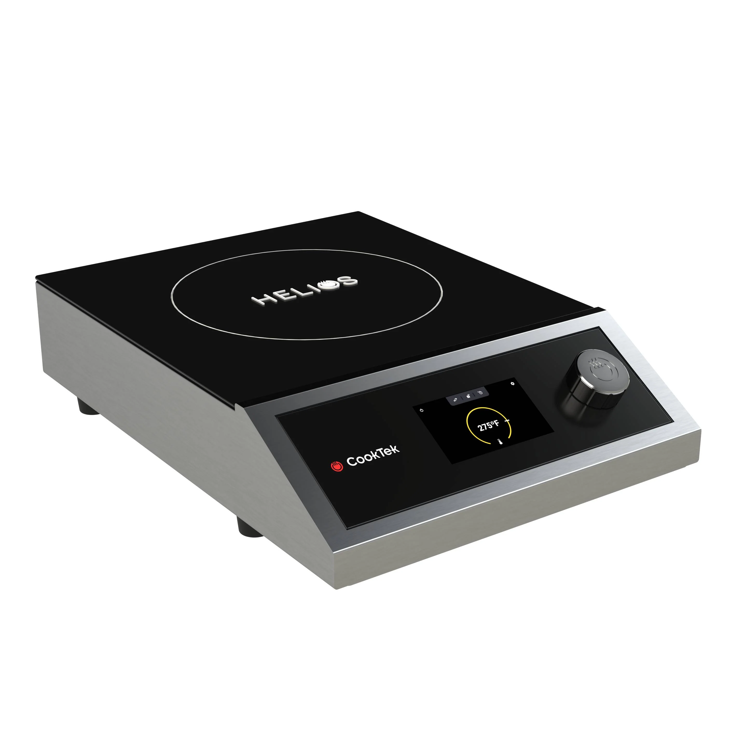 Cooktek HTF-9500-SH18-1 14 Inch Induction Cooktop Electric Portable Stainless Steel with Capacitive Touch Display 1 Burner Cooktek HTF-9500-SH18-1 14 Inch Induction Cooktop Electric Portable Stainless Steel with Capacitive Touch Display 1 Burner