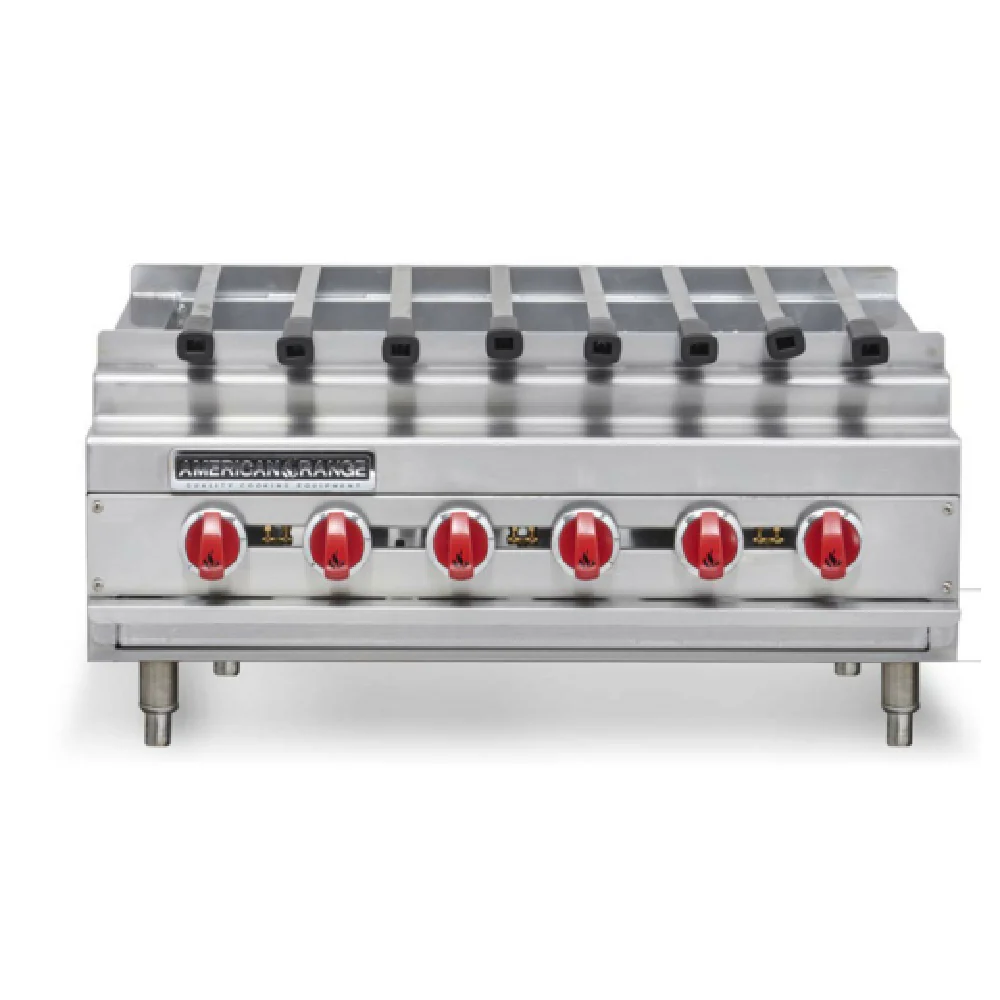 American Range ARKB-36_NAT 36 Inch Kebob Broiler Gas Stainless Steel 6 Burner 180000 BTU
