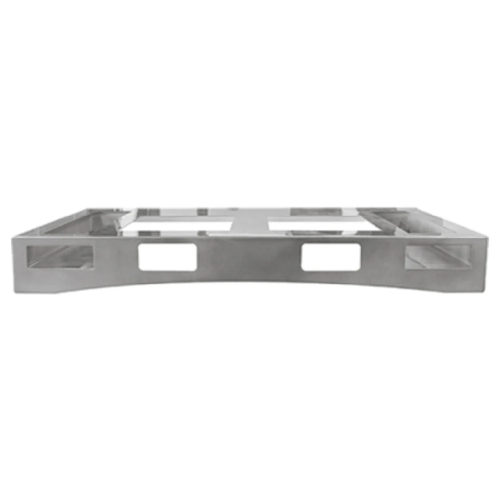 Tablecraft CW40200BRA 47-3/8 Inch Countertop Double Induction Station Aluminum Brushed Finish