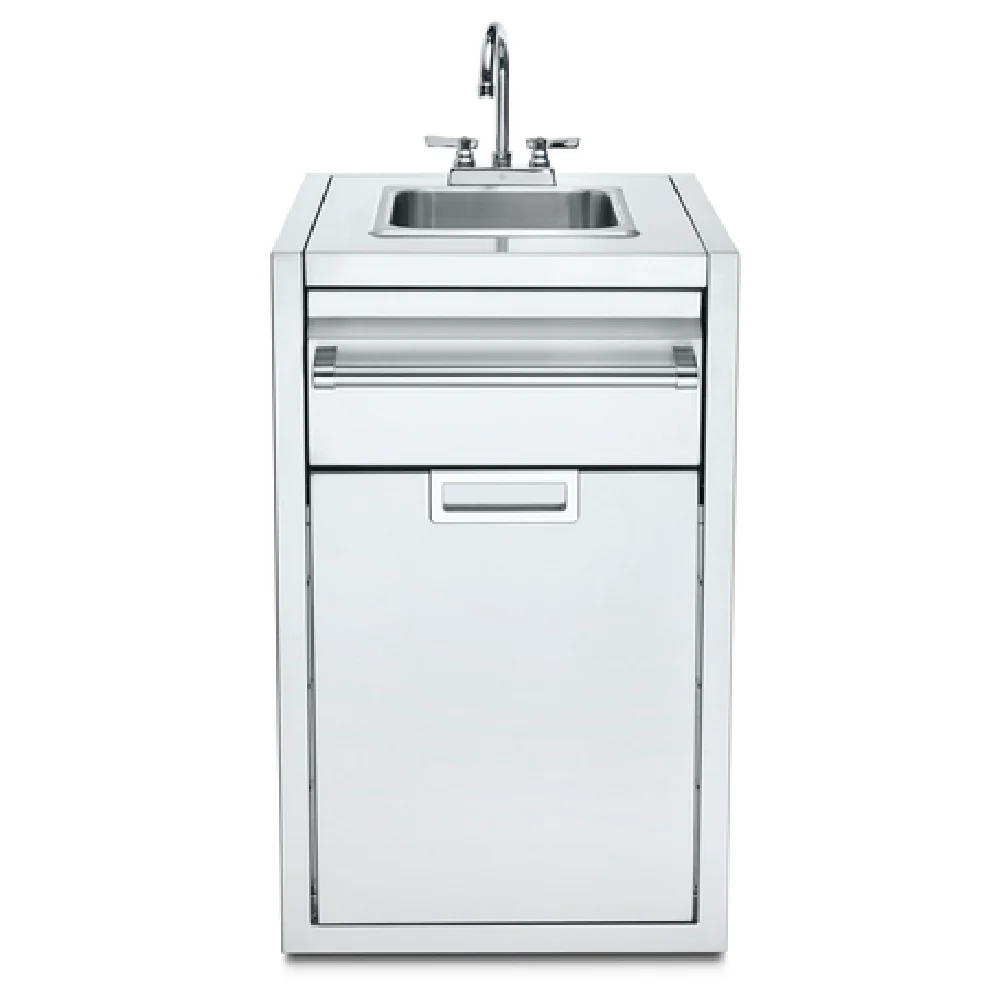 Crown Verity IBISC-SK 21 Inch Built-In Stainless Steel Sink with Paper Towel Holder Crown Verity IBISC-SK 21 Inch Built-In Stainless Steel Sink with Paper Towel Holder