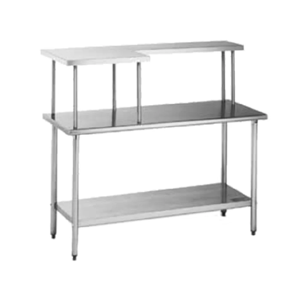 Eagle MOS1260L 60 Inch Microwave Shelf Table Mount Stainless Steel with 24 Inch Area