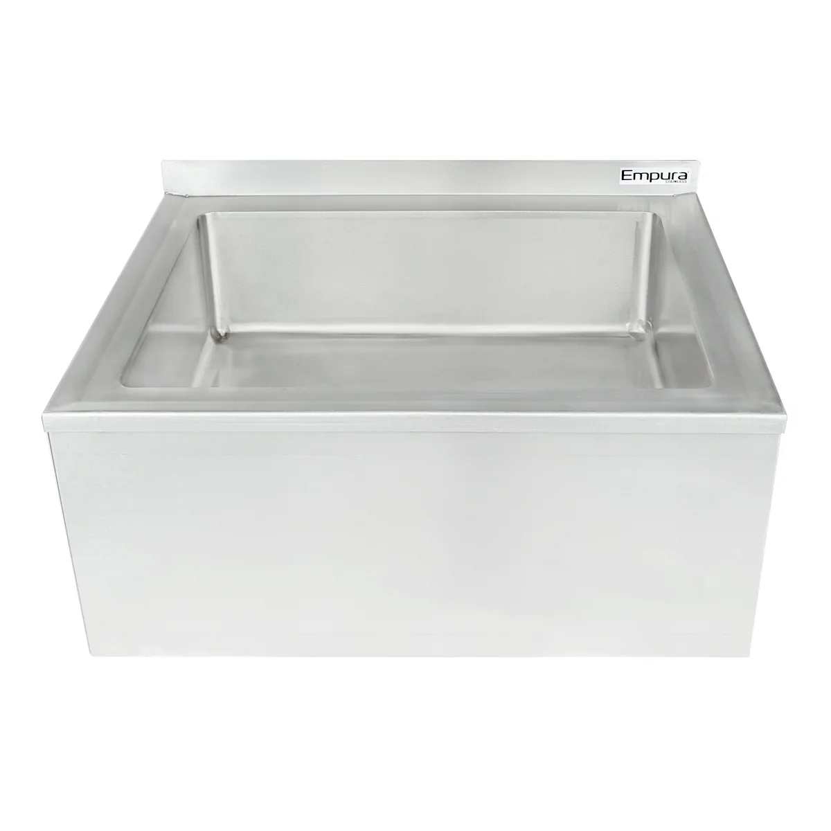 Empura Stainless EMS201606 24 Inch Mop Sink with 18 Gauge Stainless Steel Empura Stainless EMS201606 24 Inch Mop Sink with 18 Gauge Stainless Steel