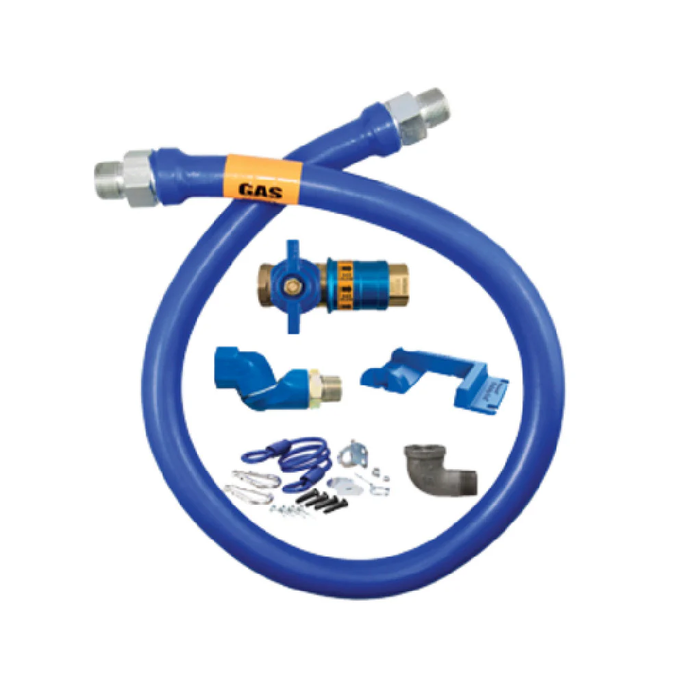 Dormont 1675KITCFS48PS 3/4 Inch Diameter Moveable Gas Connector Kit with Quick Disconnect Dormont 1675KITCFS48PS 3/4 Inch Diameter Moveable Gas Connector Kit with Quick Disconnect
