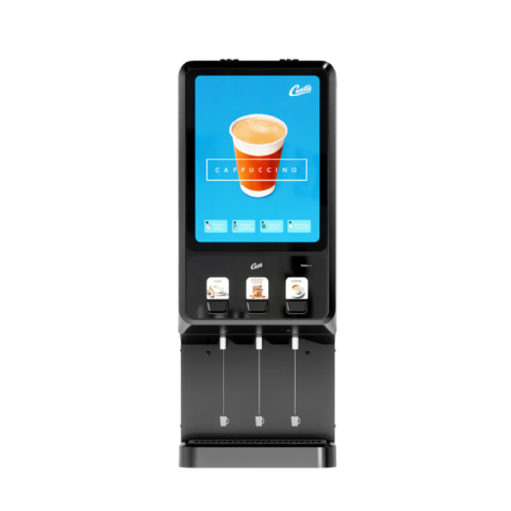 Curtis PCNG33800 | 1360102265 Premium Cappuccino Next Generation Machine (3) Station Dispenser With Lift Door And Hot Water Curtis PCNG33800 | 1360102265 Premium Cappuccino Next Generation Machine (3) Station Dispenser With Lift Door And Hot Water
