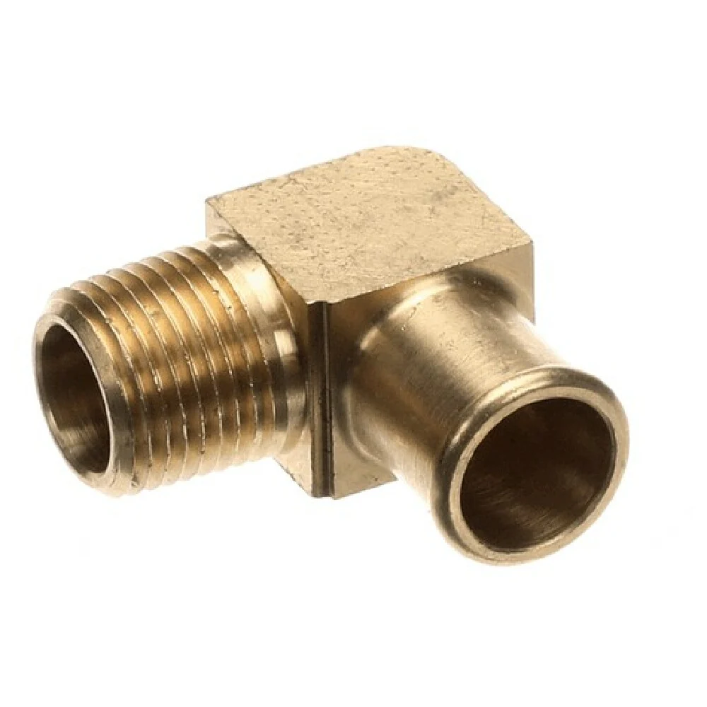 Accutemp AT0P-3481-1 1/2 Inch Brass Elbow Plumbing Fitting with Precise Threading