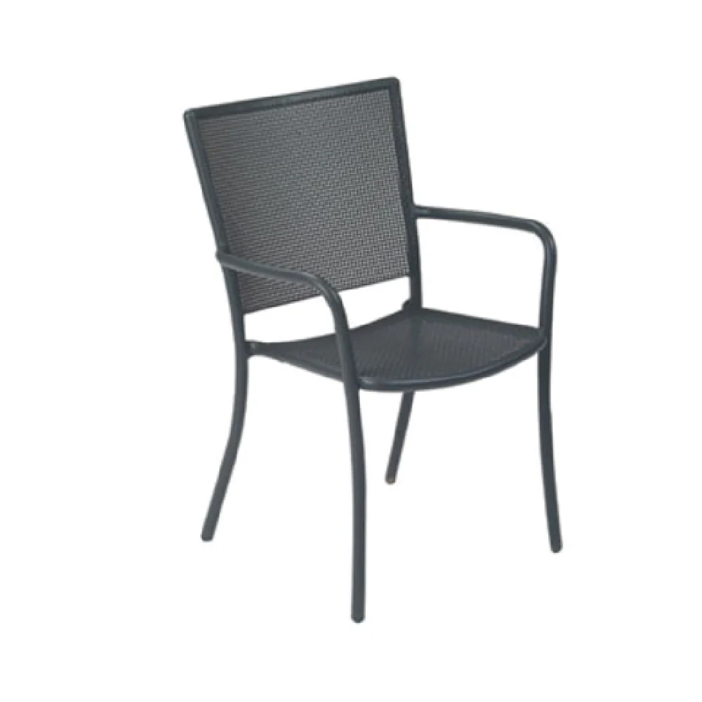 emuamericas, llc 3413 23 Inch Armchair Stacking Outdoor/Indoor Steel Mesh