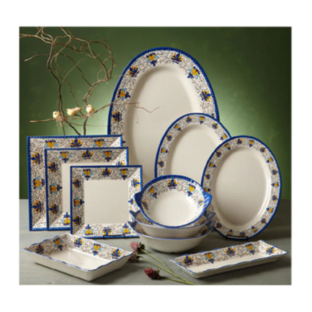 GET Enterprises ML-91-SL 14 Inch Square Melamine Plate Break-resistant Dishwasher Safe GET Enterprises ML-91-SL 14 Inch Square Melamine Plate Break-resistant Dishwasher Safe