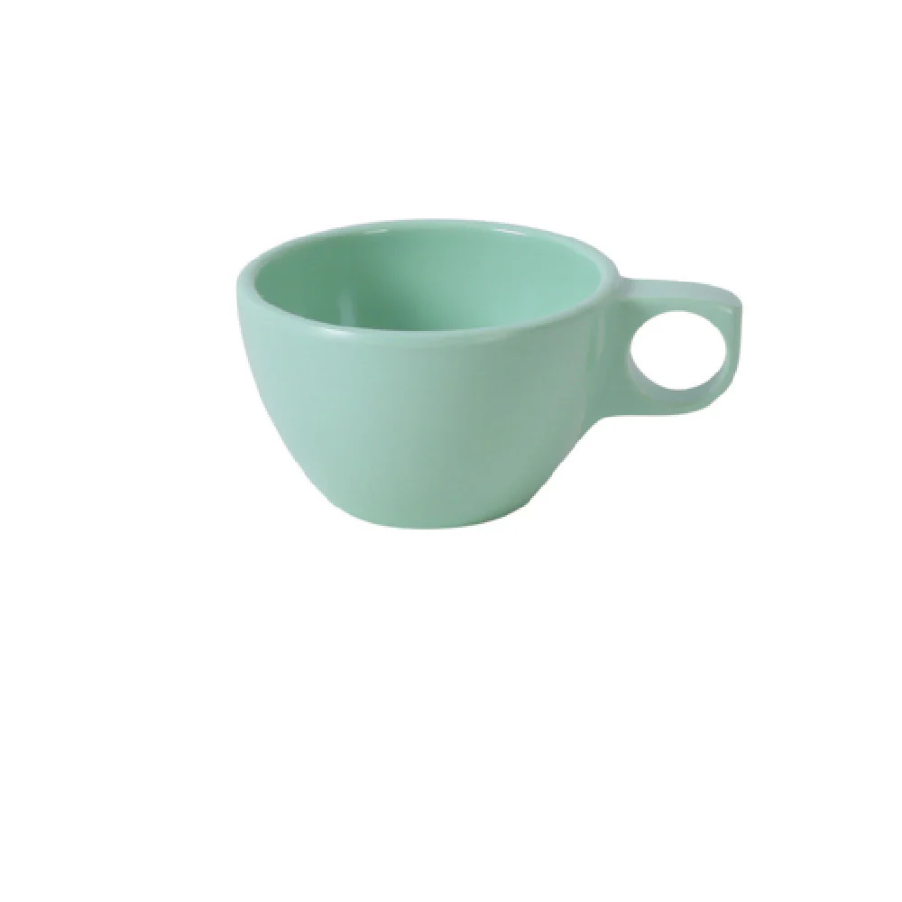 Yanco NS-9015G 7 Oz Round Dishwasher Safe Cup Green Melamine - 4 Dozen Yanco NS-9015G 7 Oz Round Dishwasher Safe Cup Green Melamine - 4 Dozen