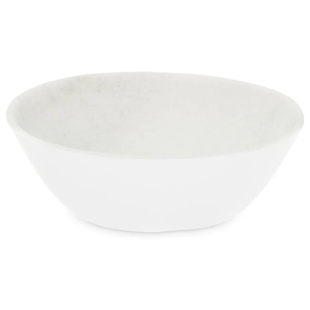 Carlisle 5311037 8 Oz. Bullion Bowl Melamine White Marble Matte Finish Carlisle 5311037 8 Oz. Bullion Bowl Melamine White Marble Matte Finish