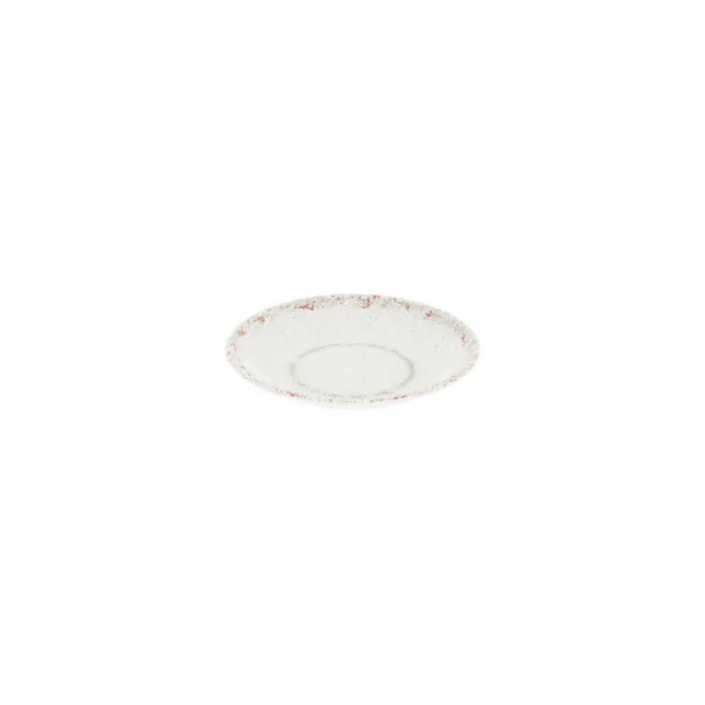 BauscherHepp TW1635 11.7 Oz Melamine Round Salad Bowl Distressed Crackle Glaze White
