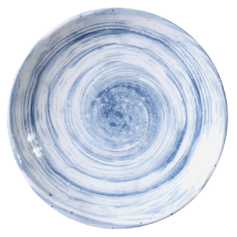 GET Enterprises D71R-ND 7-5/8 Inch Round Plate BPA Free Melamine Stain Resistant