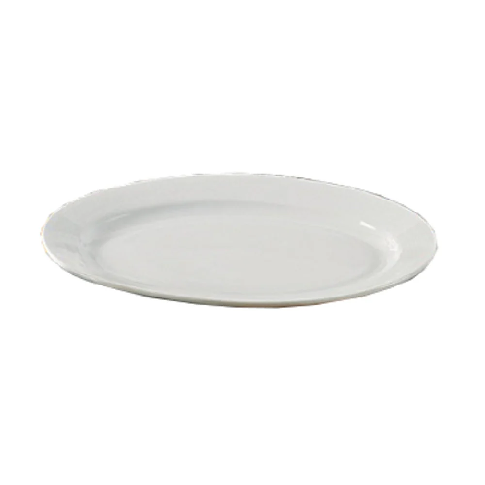 Yanco PA-210 10-5/8 Inch Oval Platter White Porcelain with Dishwasher Oven Safe Yanco PA-210 10-5/8 Inch Oval Platter White Porcelain with Dishwasher Oven Safe