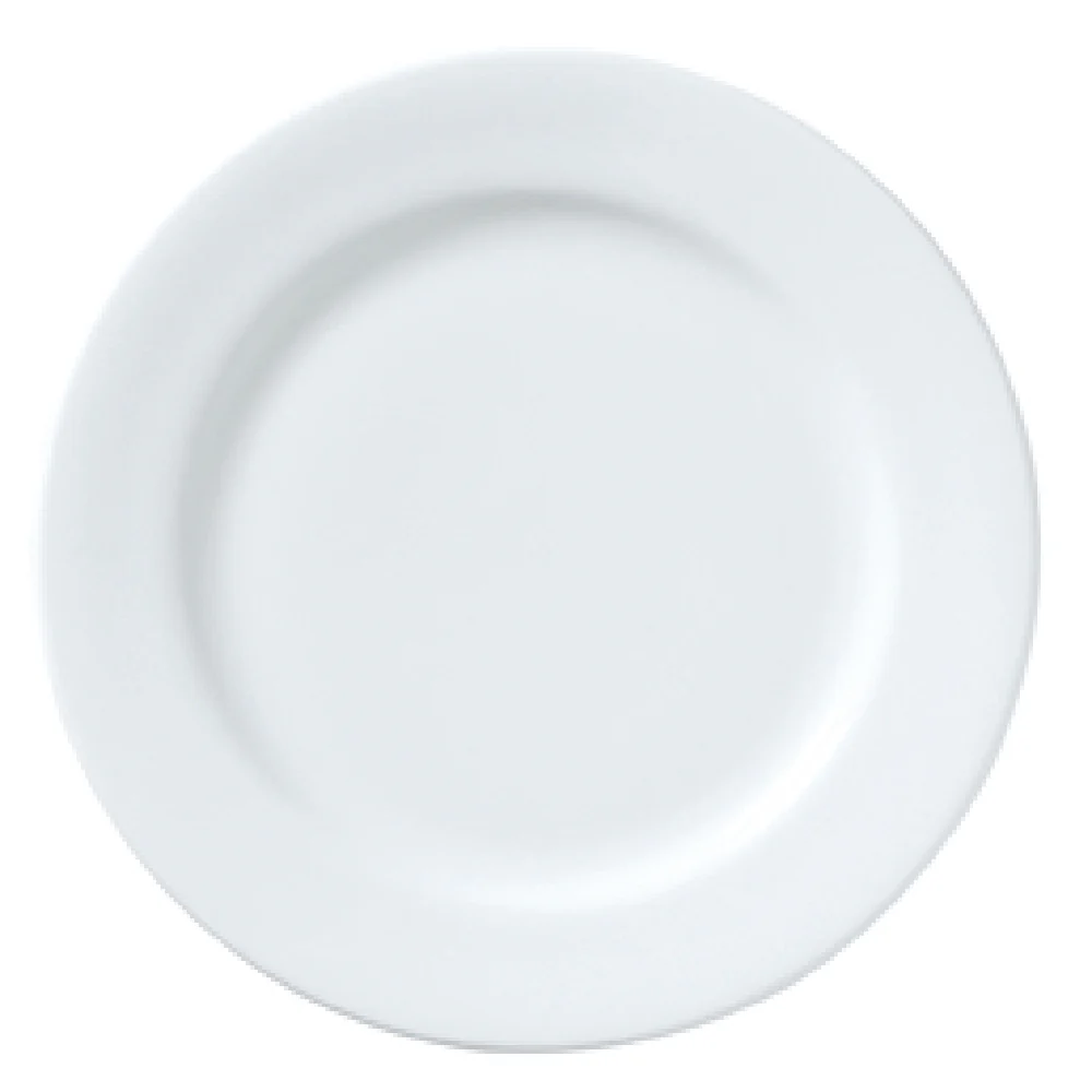 Steelite 82000AND0183 6.75 Inch Narrow Rim Plate Bone China Whiteware