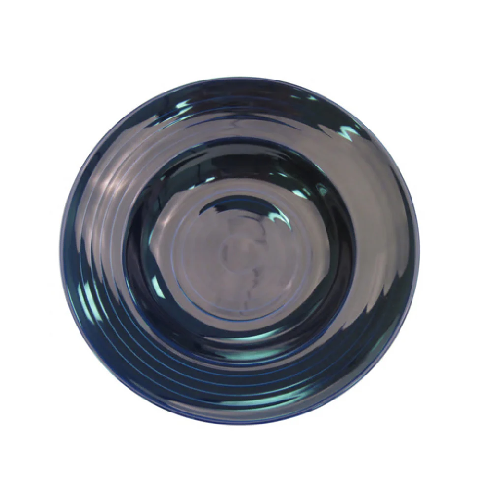 CAC China TG-3-CBU 9 Oz. Round Pasta Bowl Cobalt Blue Porcelain CAC China TG-3-CBU 9 Oz. Round Pasta Bowl Cobalt Blue Porcelain