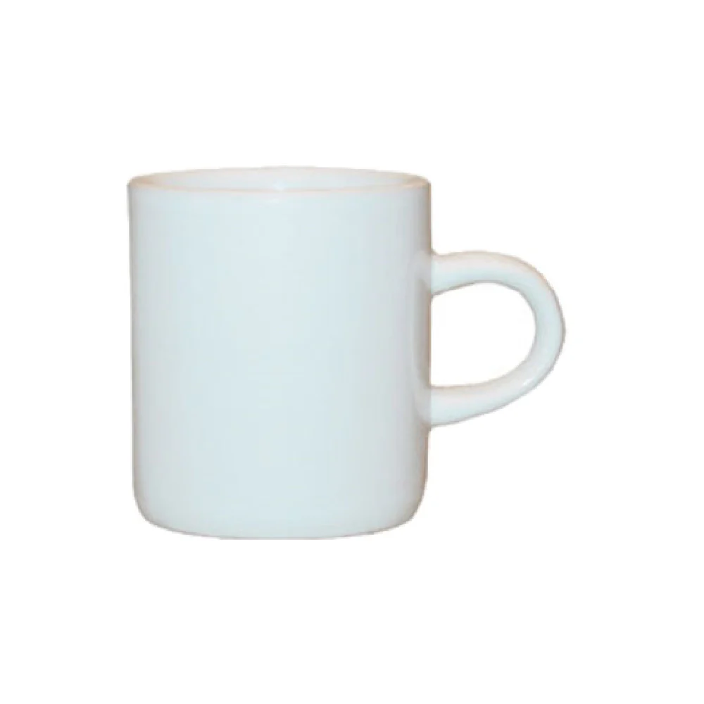 International Tableware 81062-02 3.5 Oz Espresso Cup Round with Handle Ceramic Lead Free European White