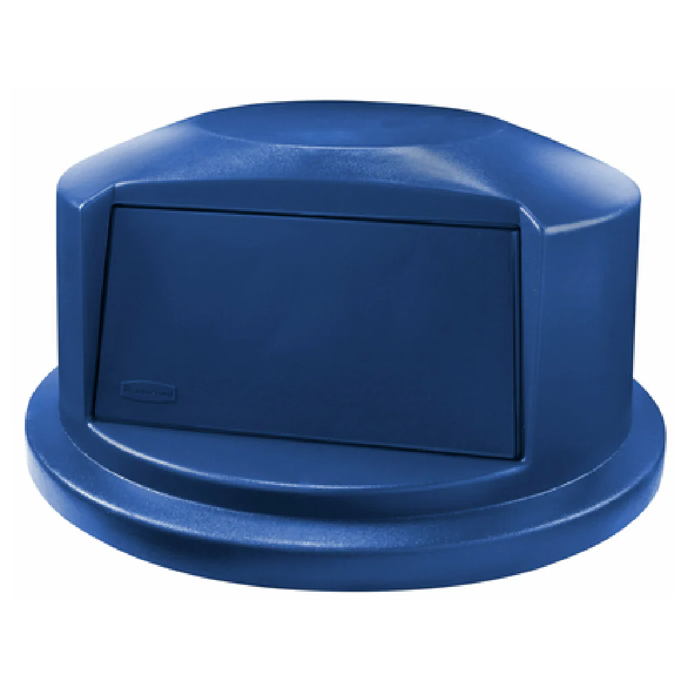 Rubbermaid Commercial Products 1829398 Dome Top for 32 Gallon Trash Receptacles Blue Rubbermaid Commercial Products 1829398 Dome Top for 32 Gallon Trash Receptacles Blue