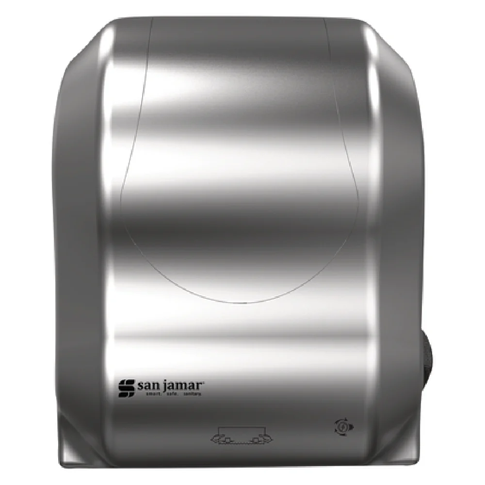 Carlisle T7470SS 12-3/8 Inch Wall Mount Touch-Free Paper Towel Dispenser Impact Resistant Plastic