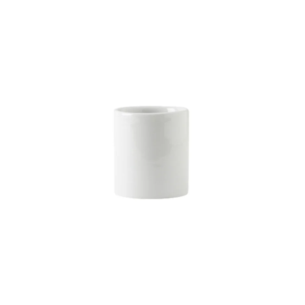 Tuxton GZP-734 1-7/8 Inch Diameter Sugar Packet Holder Porcelain Lead-Free