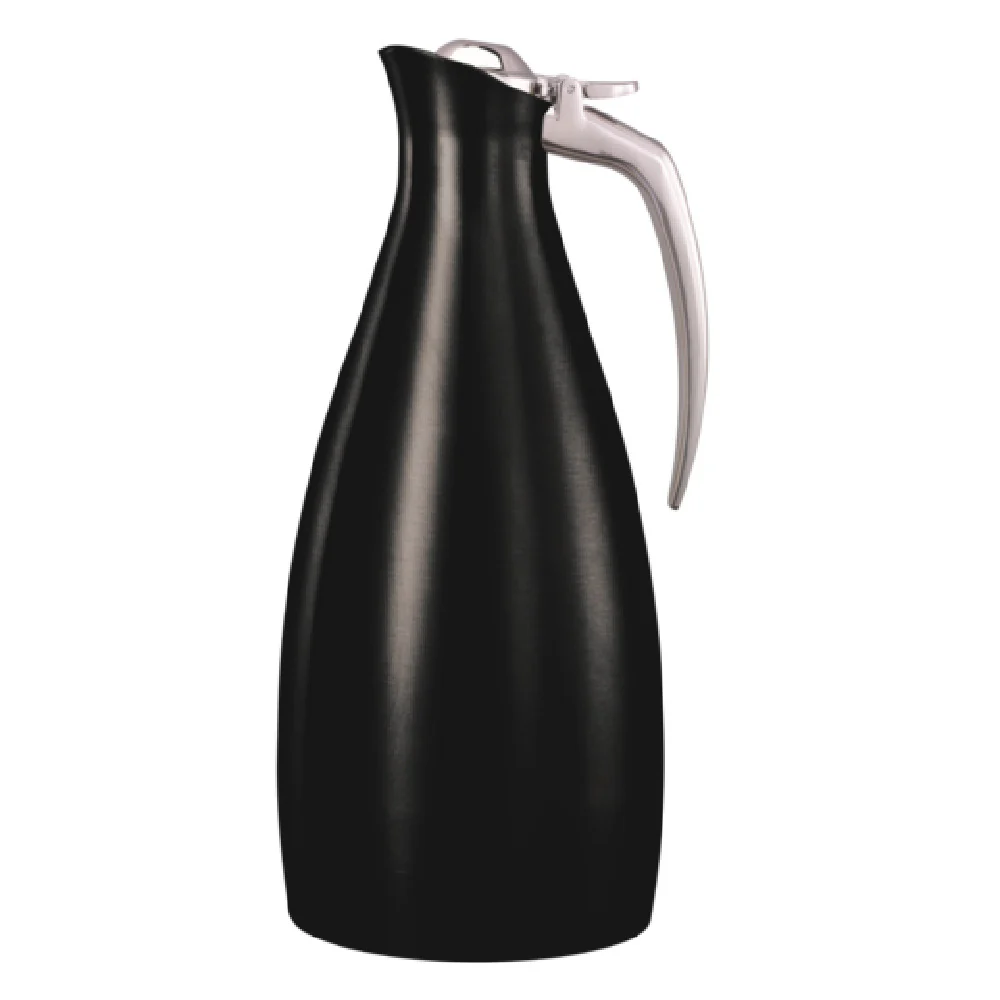 Service Ideas ALTU10BSBX 4.5 Inch 33.8 Ounce Beverage Server Vacuum Insulated Stainless Steel Black Onyx Service Ideas ALTU10BSBX 4.5 Inch 33.8 Ounce Beverage Server Vacuum Insulated Stainless Steel Black Onyx