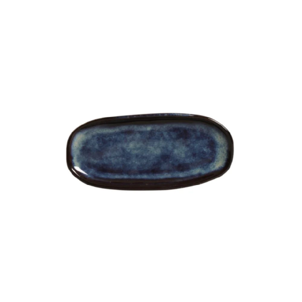 Porto Brasil 15214113001 3.15 Inch Mini Oval Platter with Stoneware and Stackable