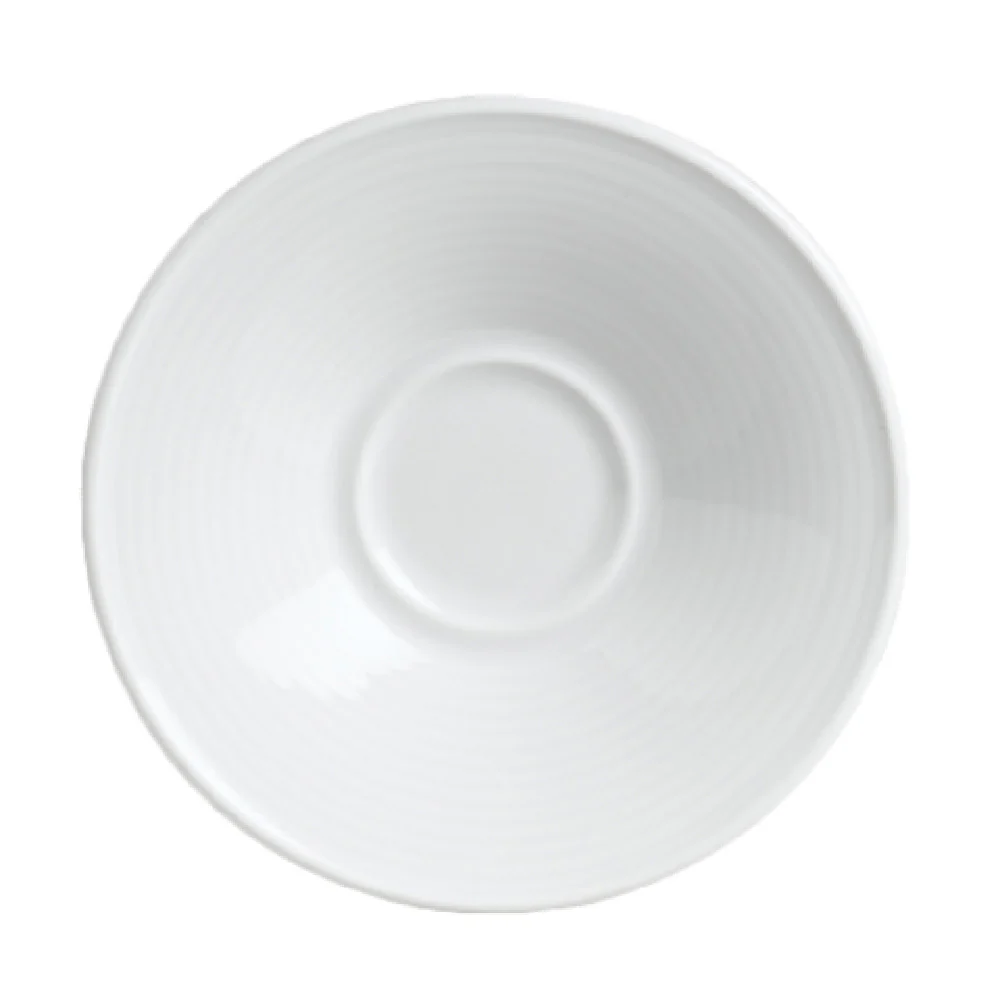 Steelite 6300P181 4.625 Inch Round Saucer Cool Blue-White Porcelain
