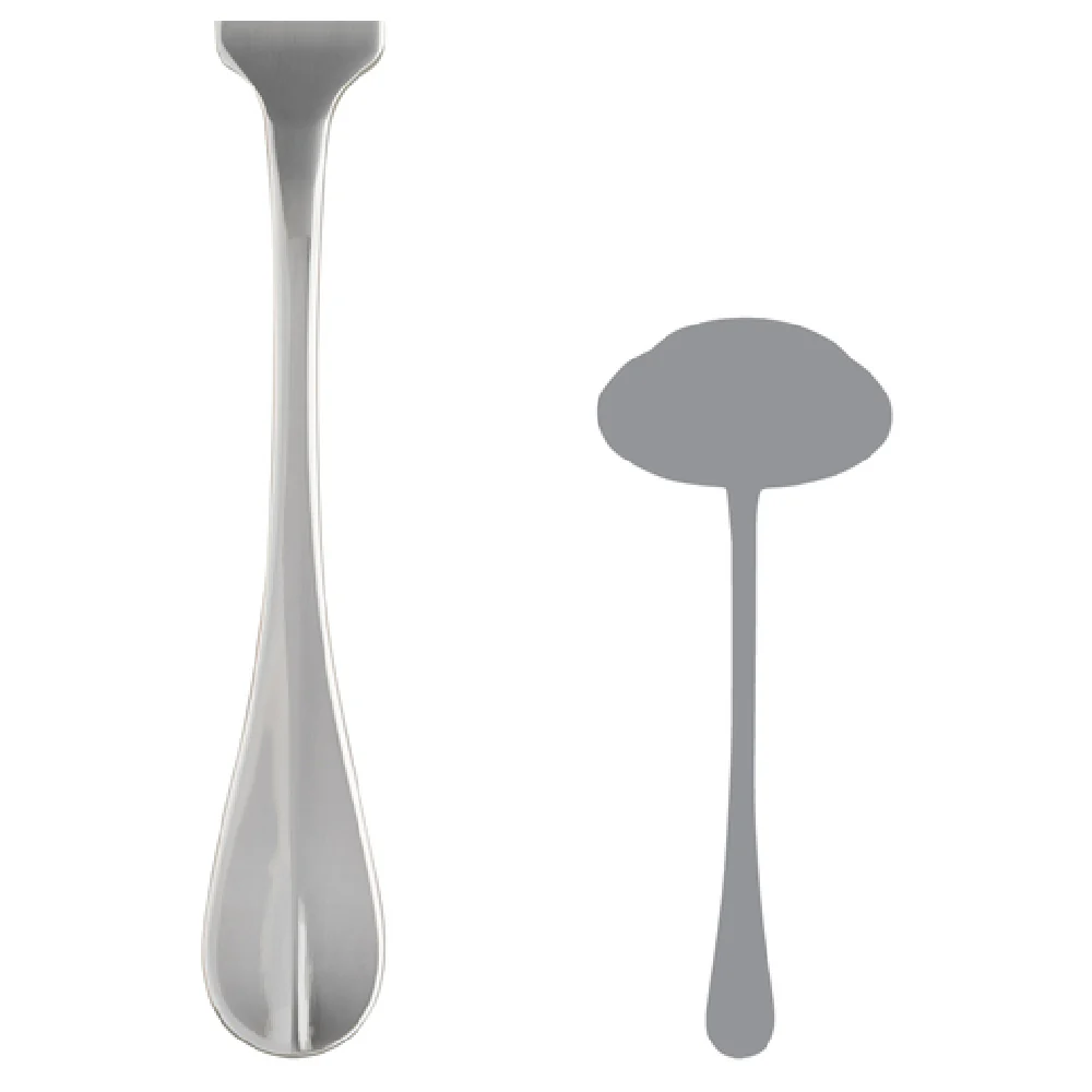 Steelite 5300S066 7 Inch Sauce Ladle Two-piece Stainless Steel with Baguette