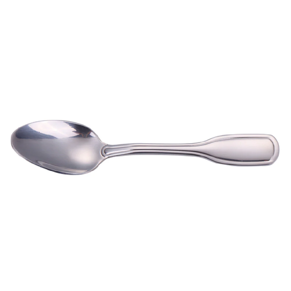 Steelite 5752SX003 7.25 Inch Oval Bowl Soup Dessert Spoon 18/0 Stainless Steel
