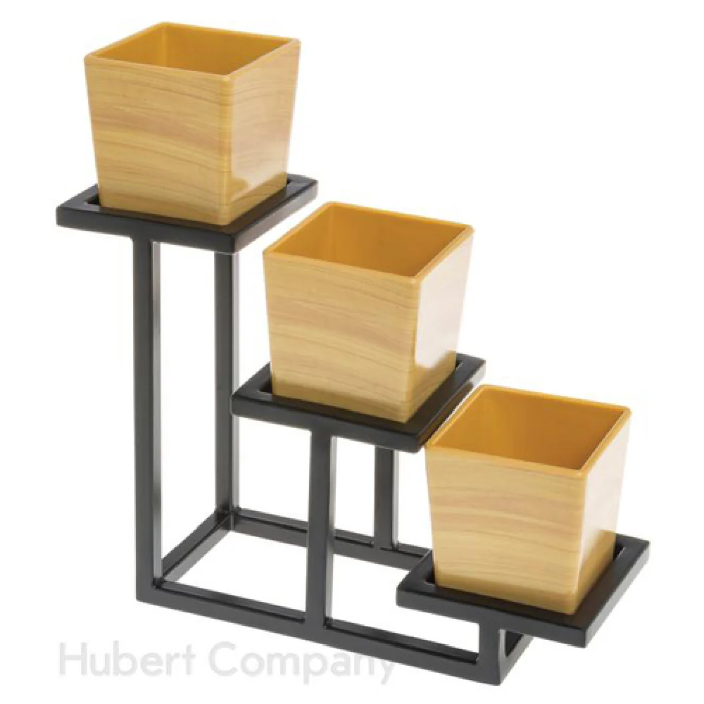 Hubert 99020 Cerve Collection Bowl Stand 3-tier 3-7/8 Hubert 99020 Cerve Collection Bowl Stand 3-tier 3-7/8