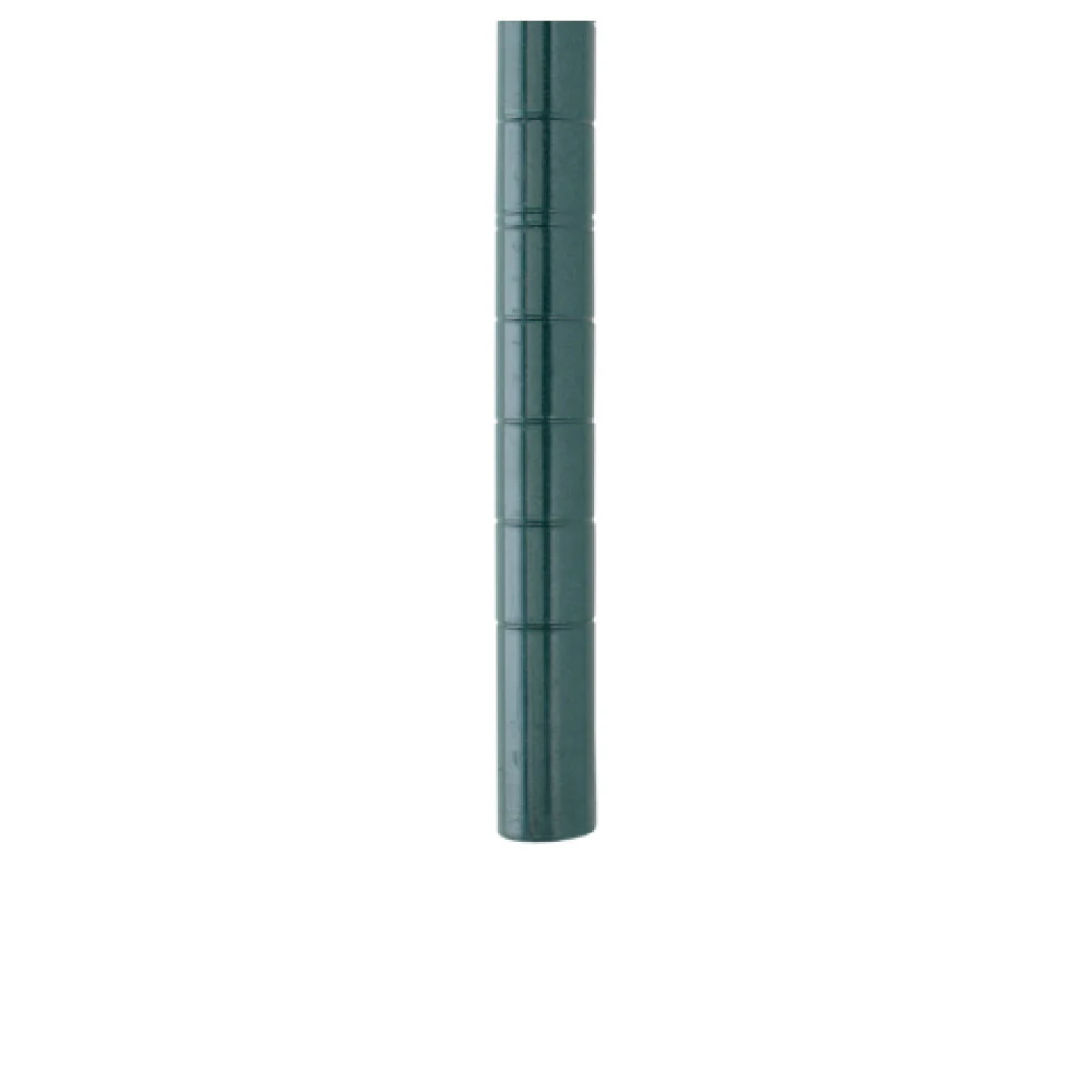 Metro 7UPK3 6-3/4 Inch Post with Stem Casters Green Epoxy Coated Finish