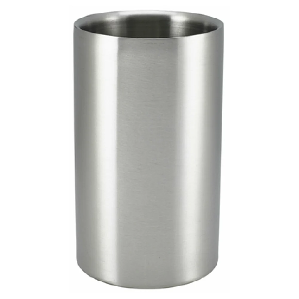 Steelite GW003 4-3/4 Inch Dishwasher Safe Stainless Steel Wine Cooler