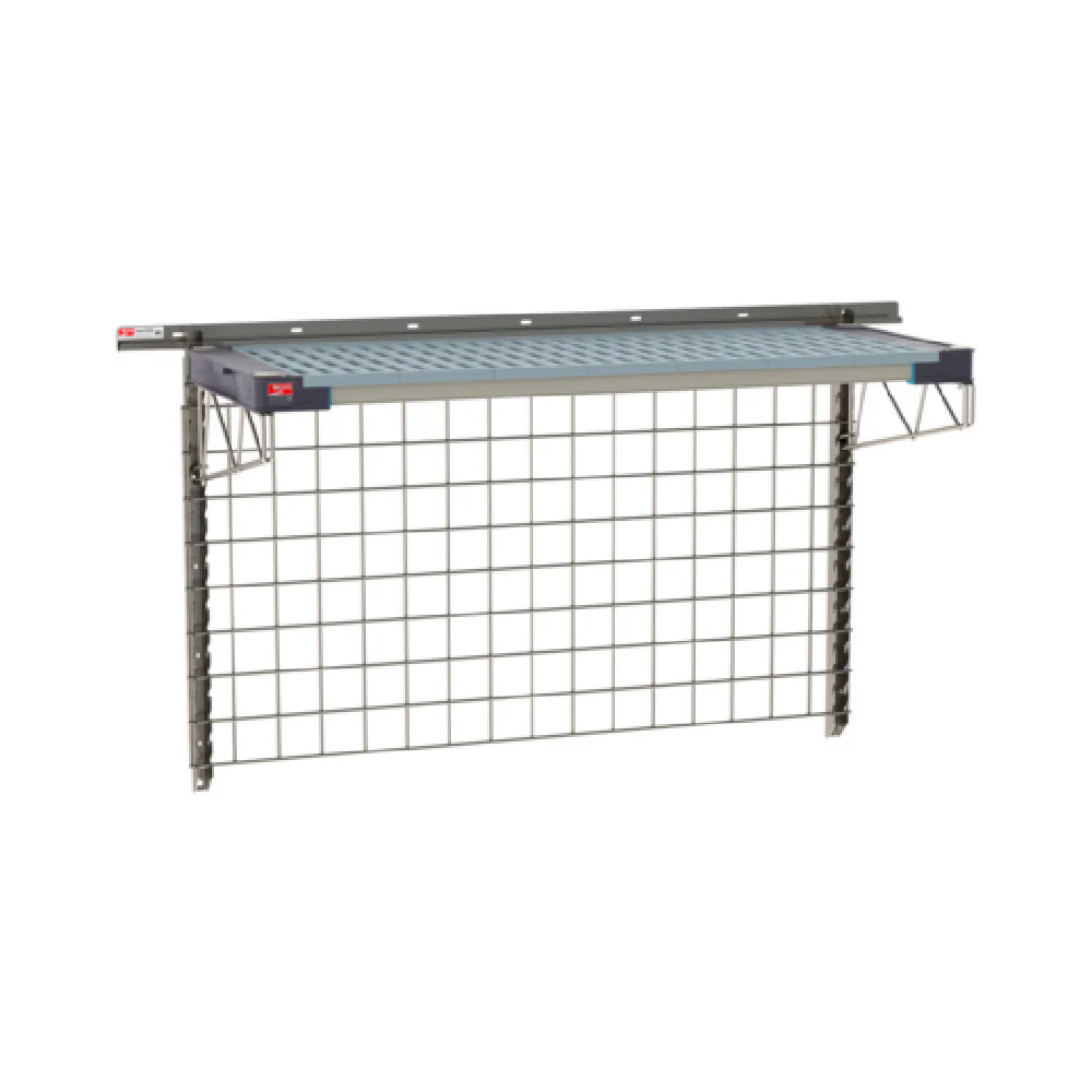 Metro SW-1848S4-30-BASE SmartWall Life Station Base Kit Type 304 Stainless Steel Components: (1) Wall Track Metro SW-1848S4-30-BASE SmartWall Life Station Base Kit Type 304 Stainless Steel Components: (1) Wall Track