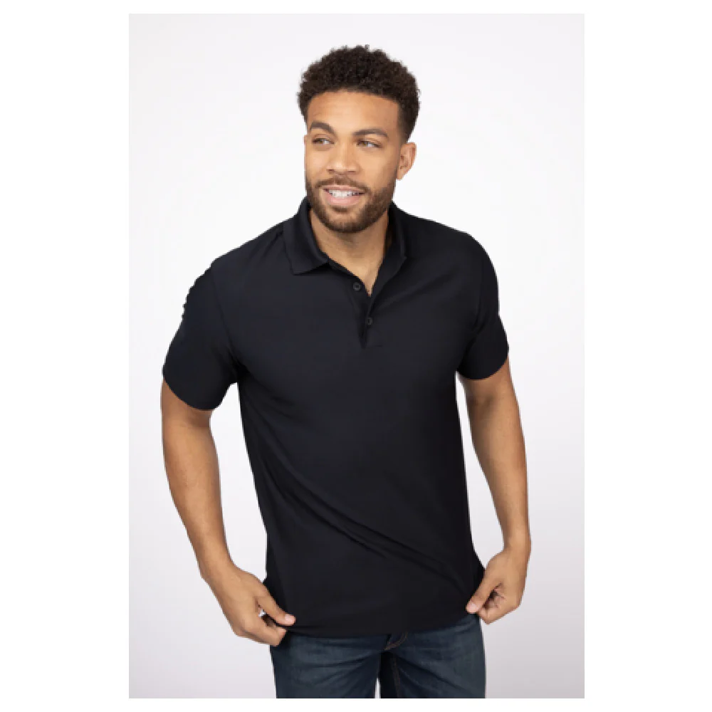 Chef Works Z650-BLK-XS 27 Inch Short Sleeve Cook's Shirt Double-needle Stitching Black Chef Works Z650-BLK-XS 27 Inch Short Sleeve Cook's Shirt Double-needle Stitching Black