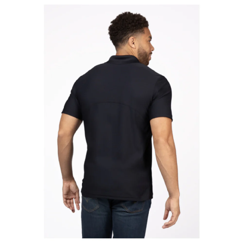 Chef Works Z650-BLK-XS 27 Inch Short Sleeve Cook's Shirt Double-needle Stitching Black Chef Works Z650-BLK-XS 27 Inch Short Sleeve Cook's Shirt Double-needle Stitching Black